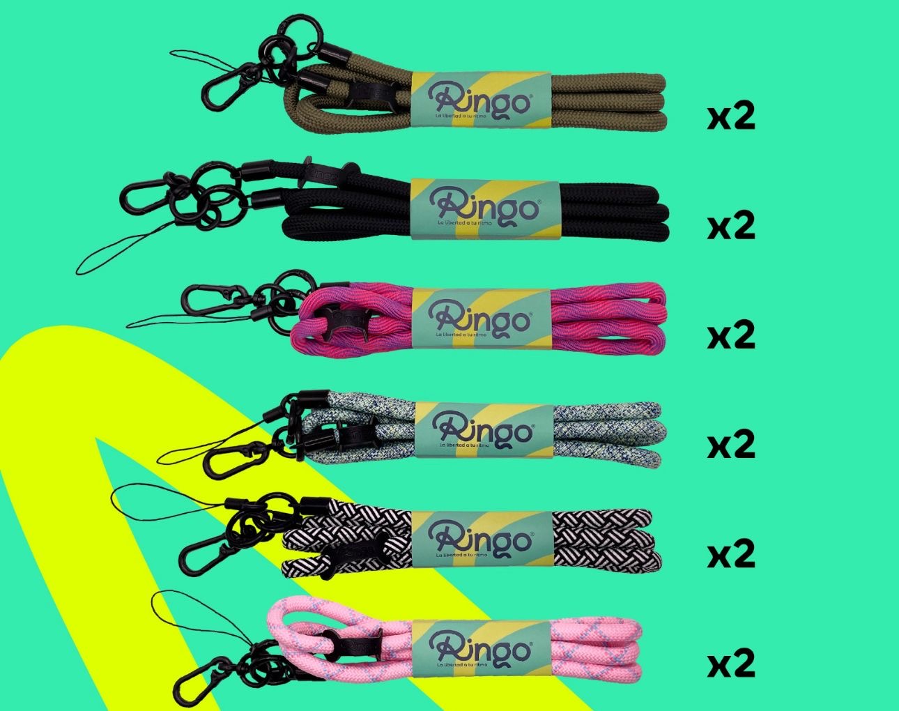 ringo cordon strap 1.20 cm colores