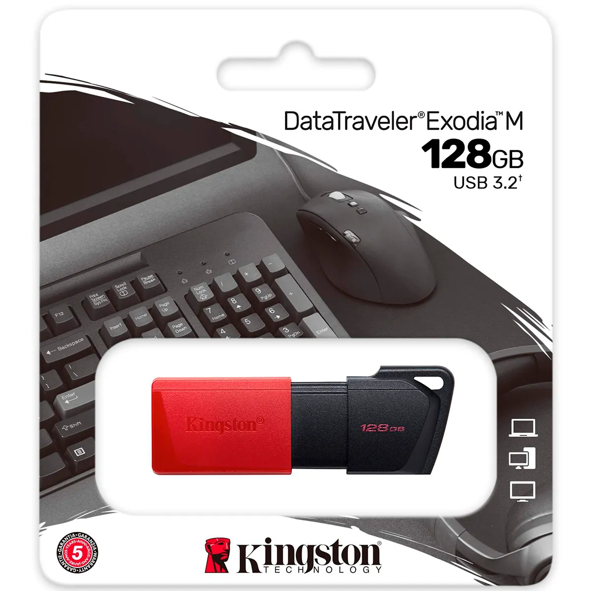 PENDRIVE KINGSTON 128 GB