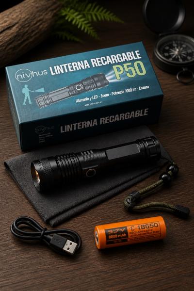 Linterna recargable, son los mejores de todo