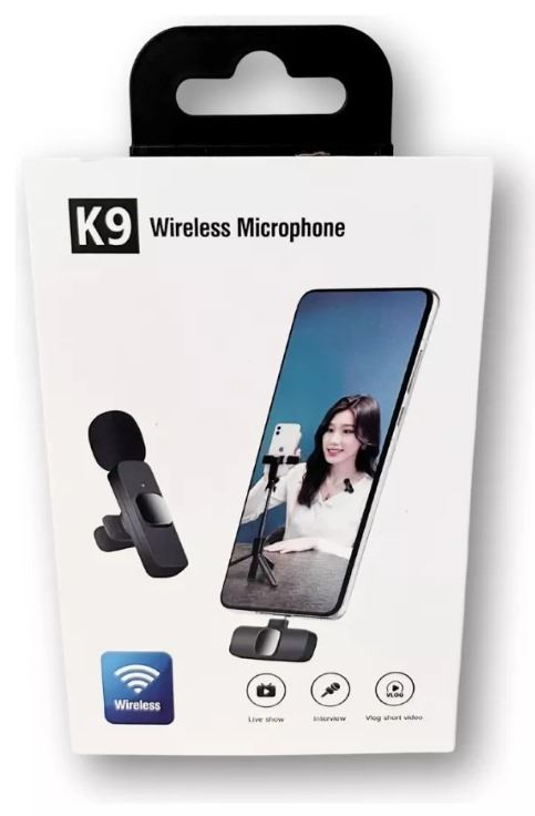 Microfono corbatero inalambrico tc k9