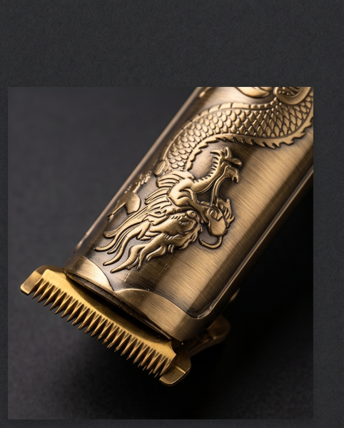 corta pelo dragon metal , caja de messi
