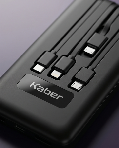 cargador portátil kaber 20 mil amp