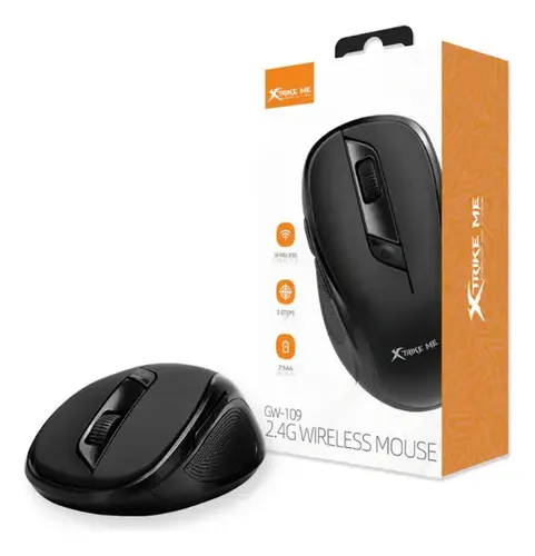 mouse xtrike me inalambrico